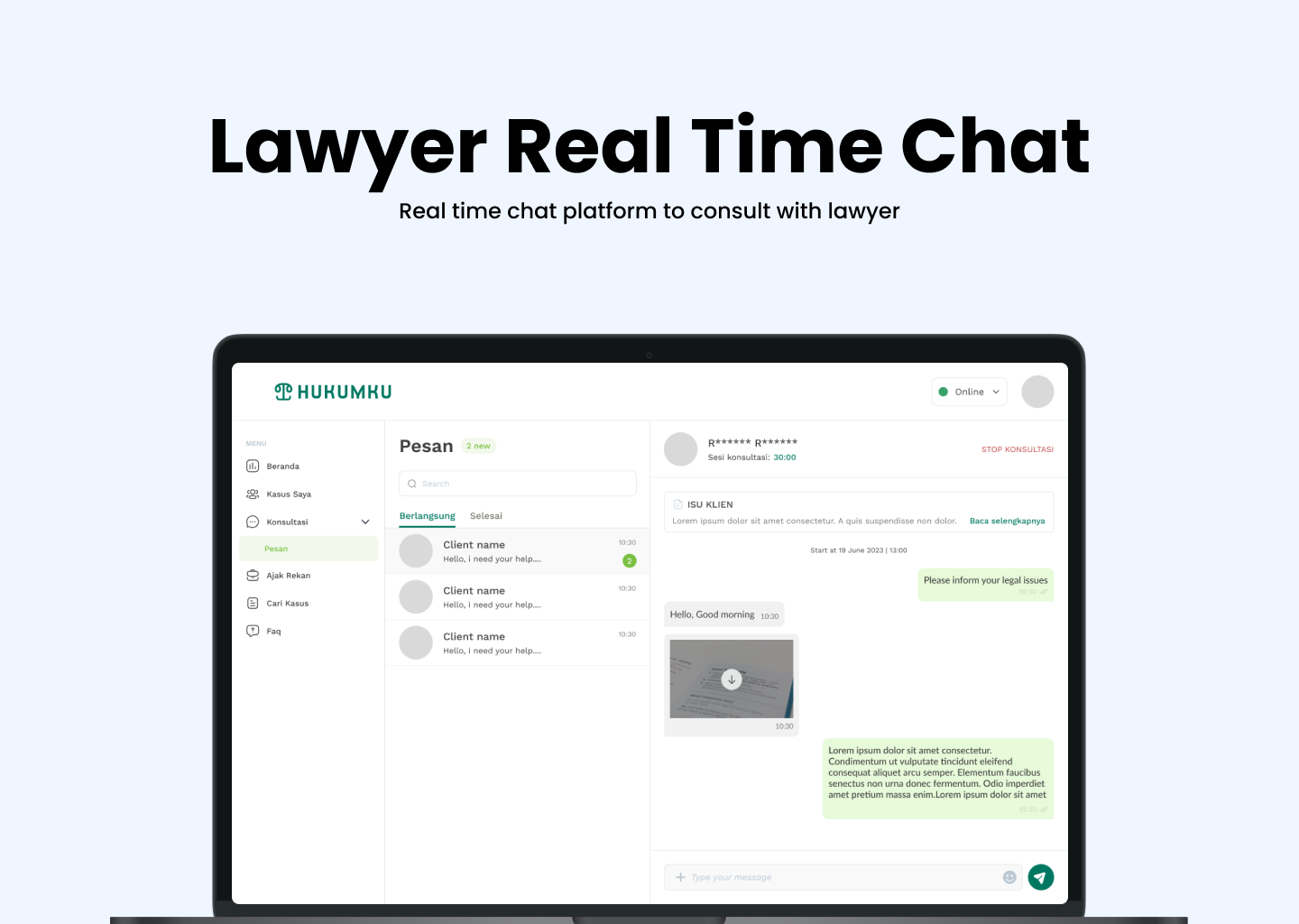 Lawyer Real-time Consultation thumbnail