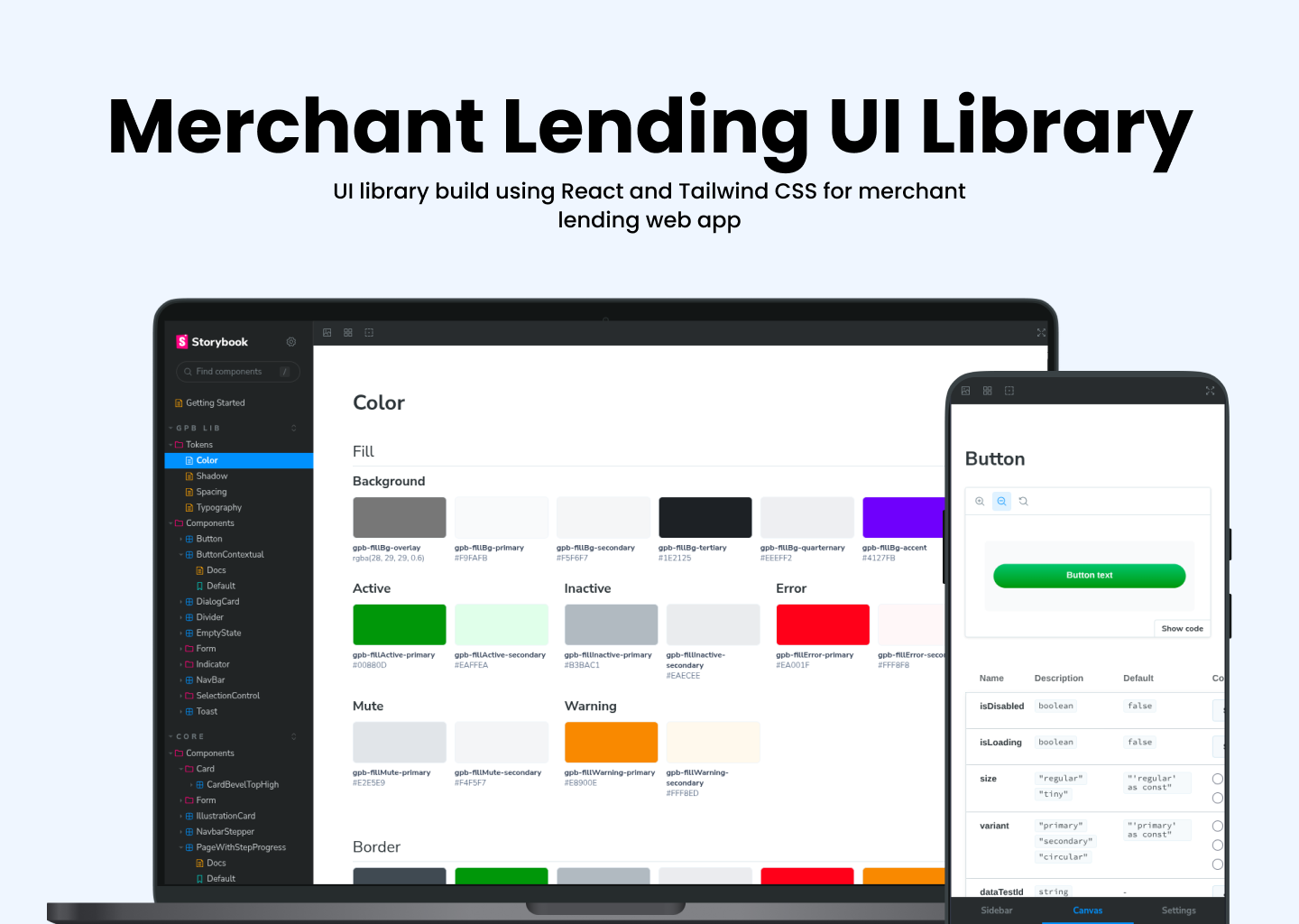 Merchant Lending UI Library thumbnail