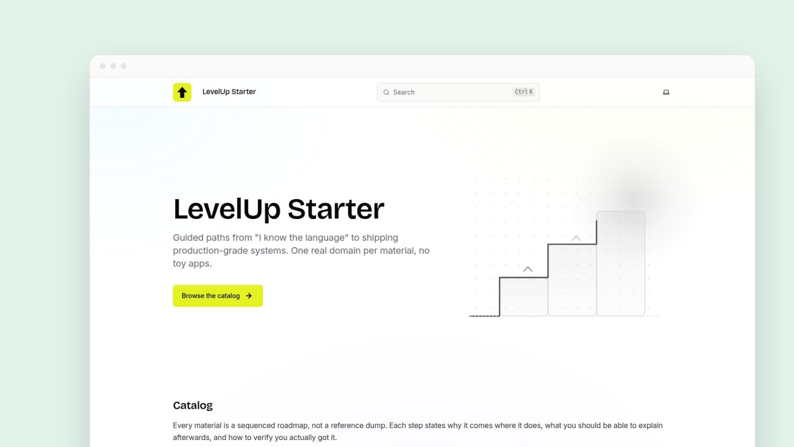 LevelUp Starter: Template for Guided Learning Sites thumbnail